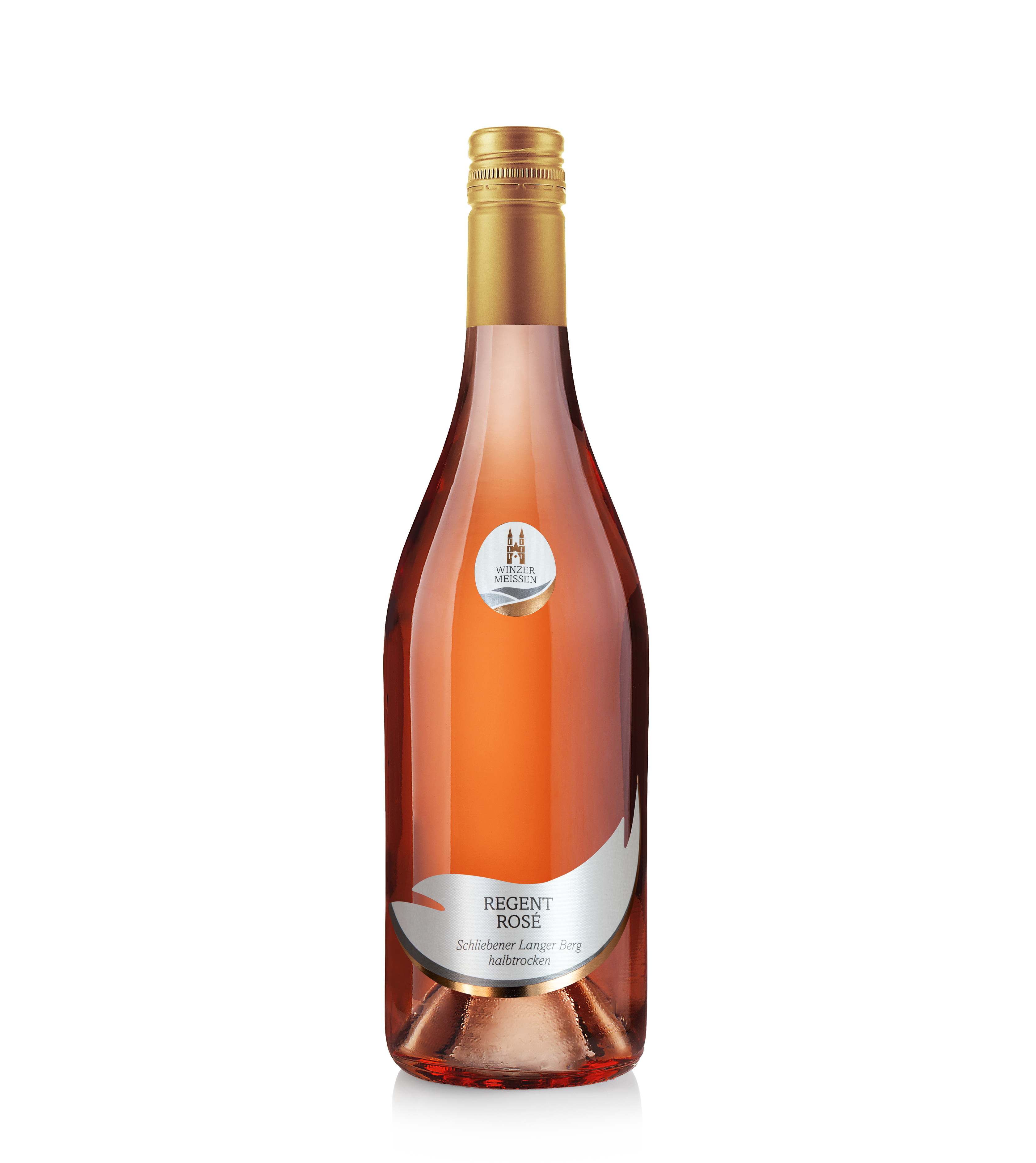 2021 Regent Rosé Qualitätswein Schliebener Langer Berg halbtrocken