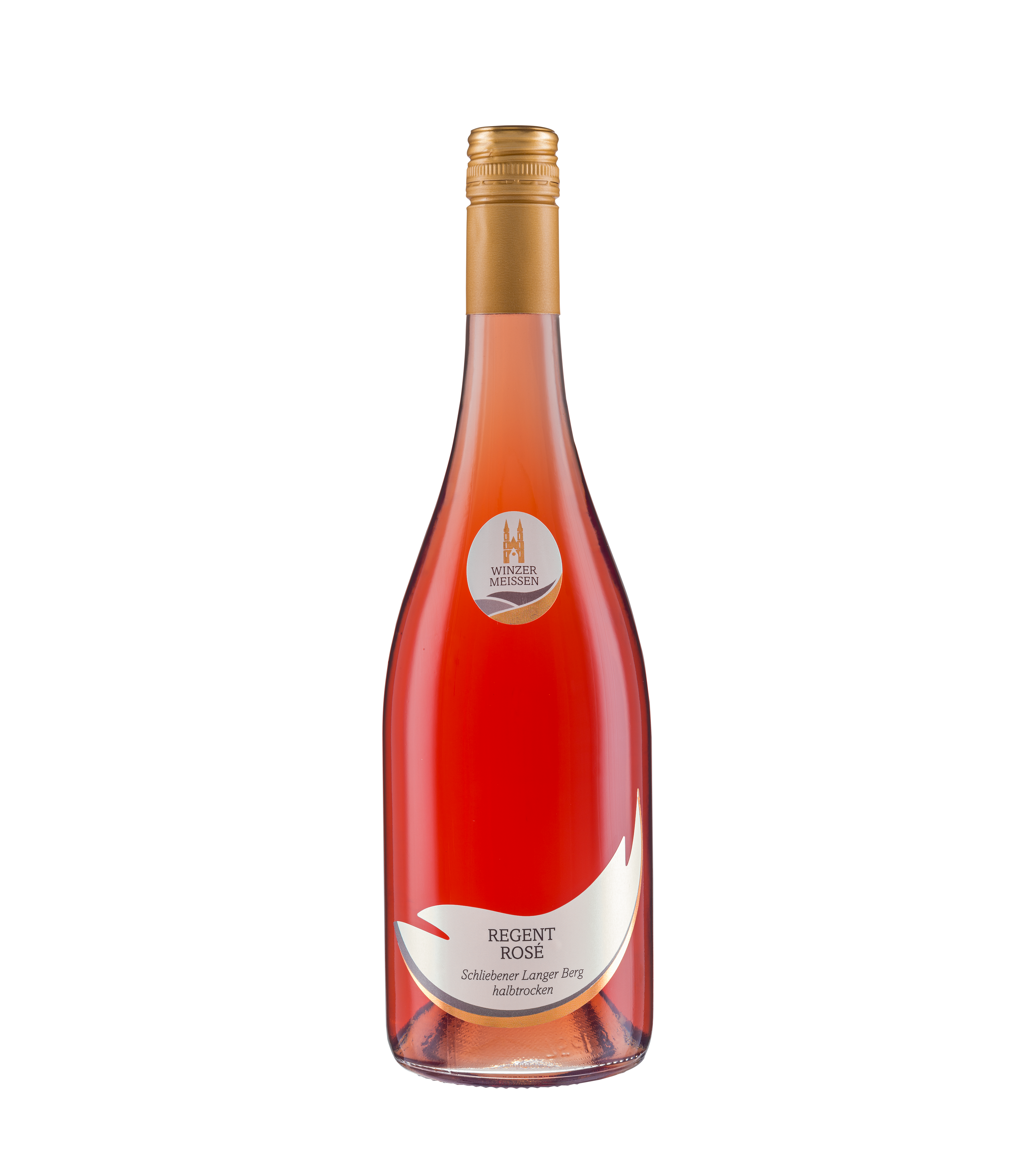 2021 Regent Rosé Qualitätswein Schliebener Langer Berg halbtrocken